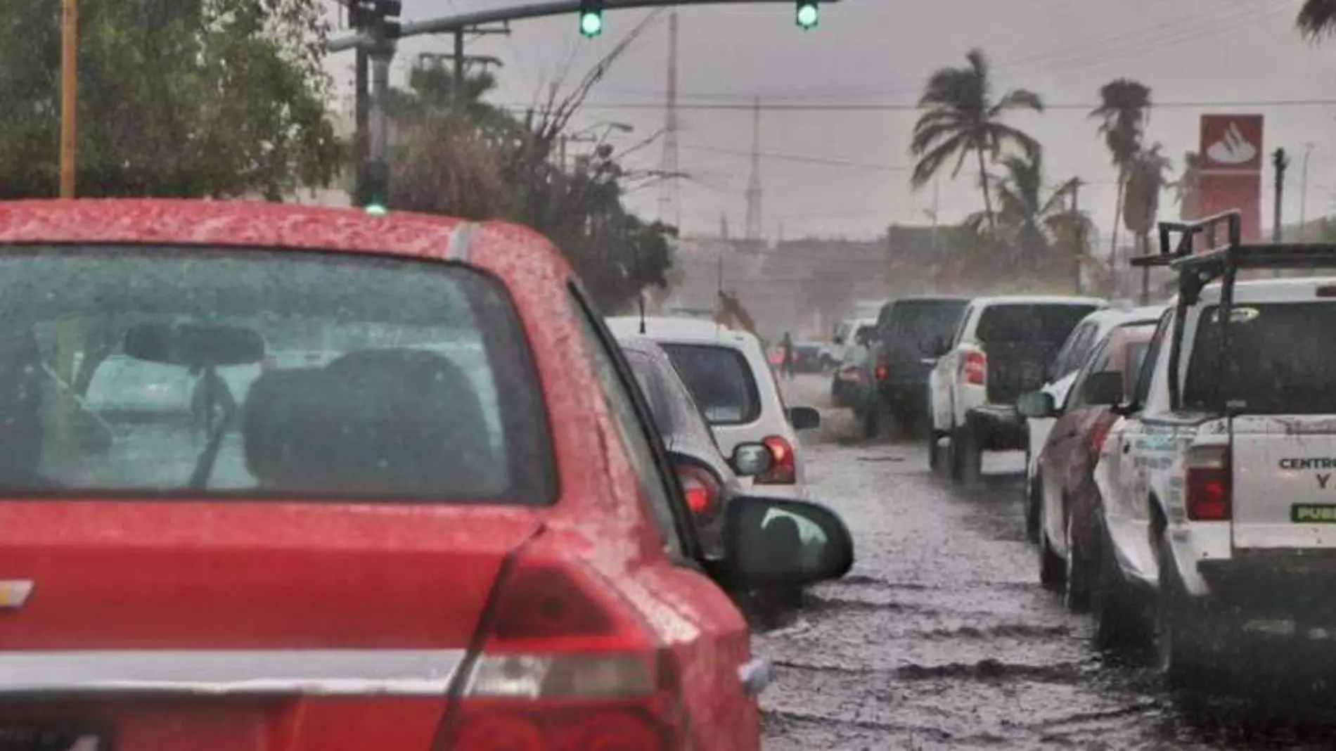 Lluvias en La Paz